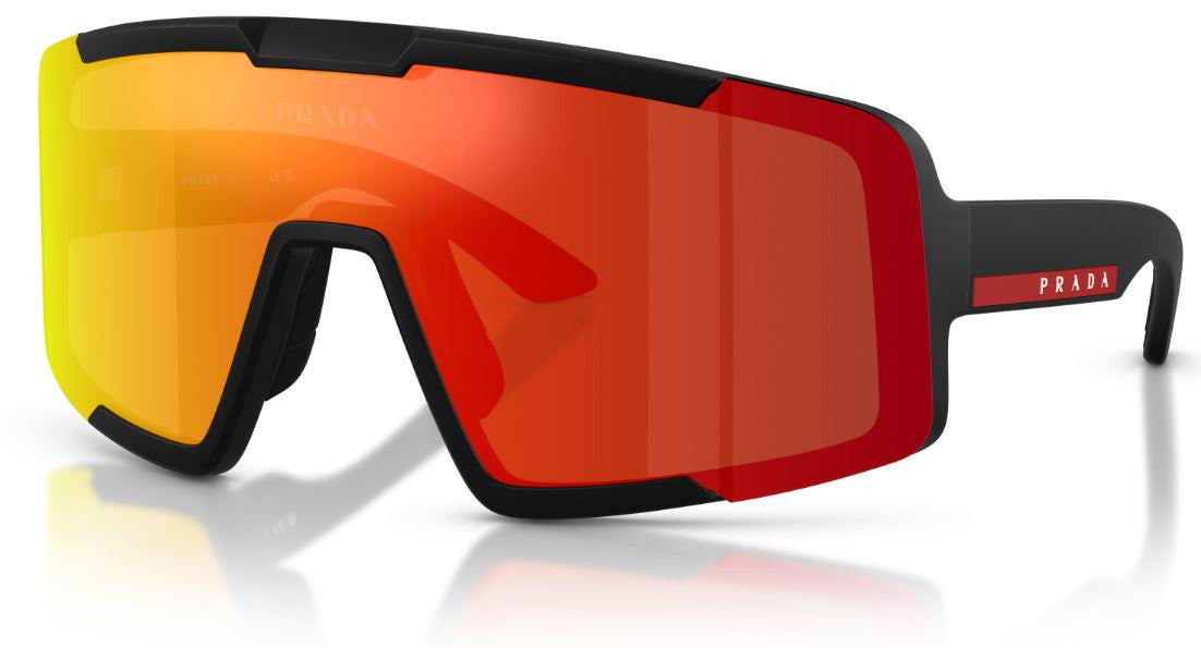 Lunettes de soleil Prada Linea Rossa PS B07S - Noir mat 1BO70U