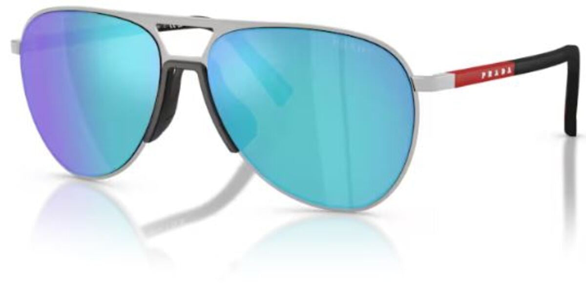 Lunettes de soleil Prada Linea Rossa PS 53ZS - Argent