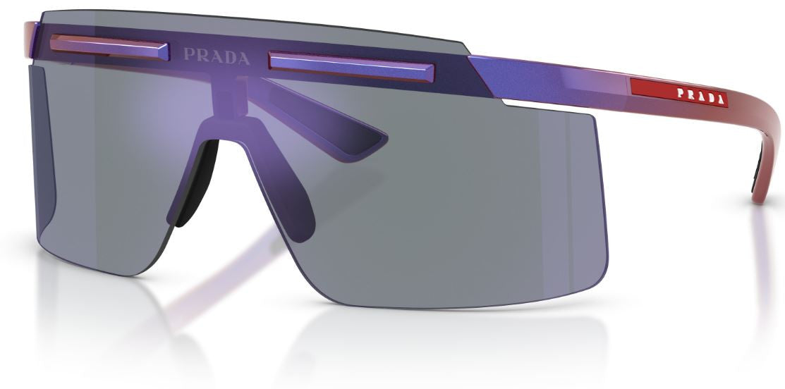 Lunettes de soleil Prada Linea Rossa PS B06S - Violet métallisé