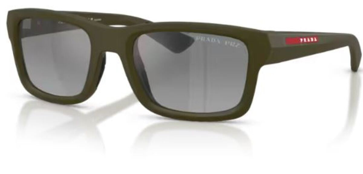 Lunettes de soleil Prada Linea Rossa PS B10S - Vert mat