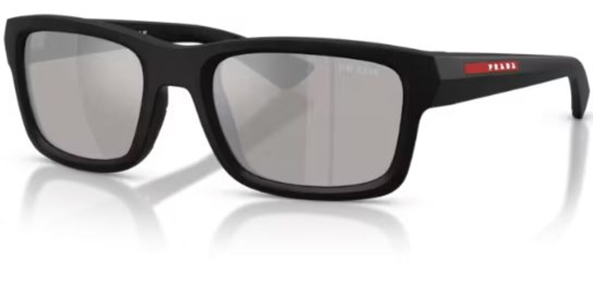 Lunettes de soleil Prada Linea Rossa PS B10S - Noir mat 1BO80Z