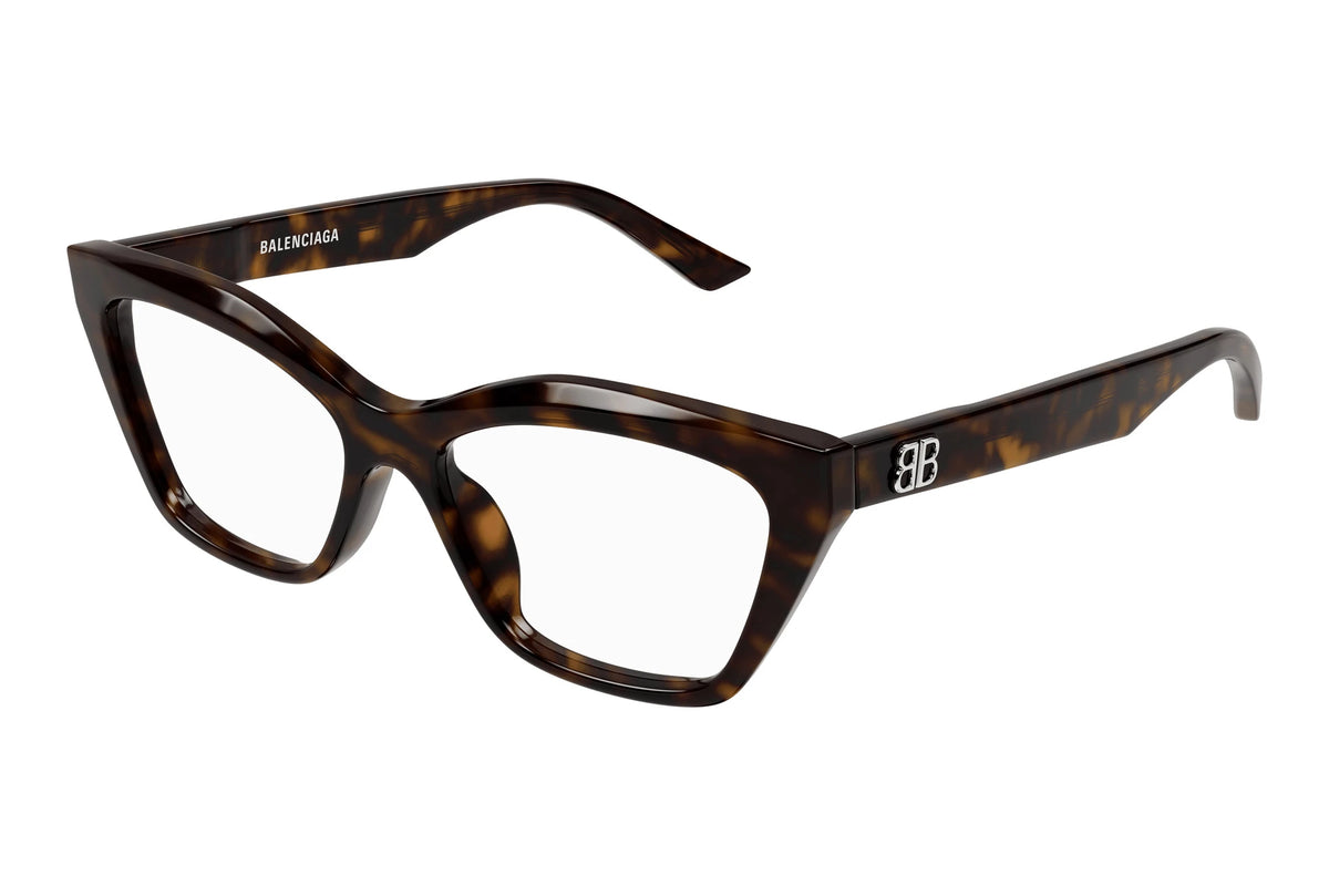 Lunettes de vue Balenciaga Everyday BB0342O - Havane