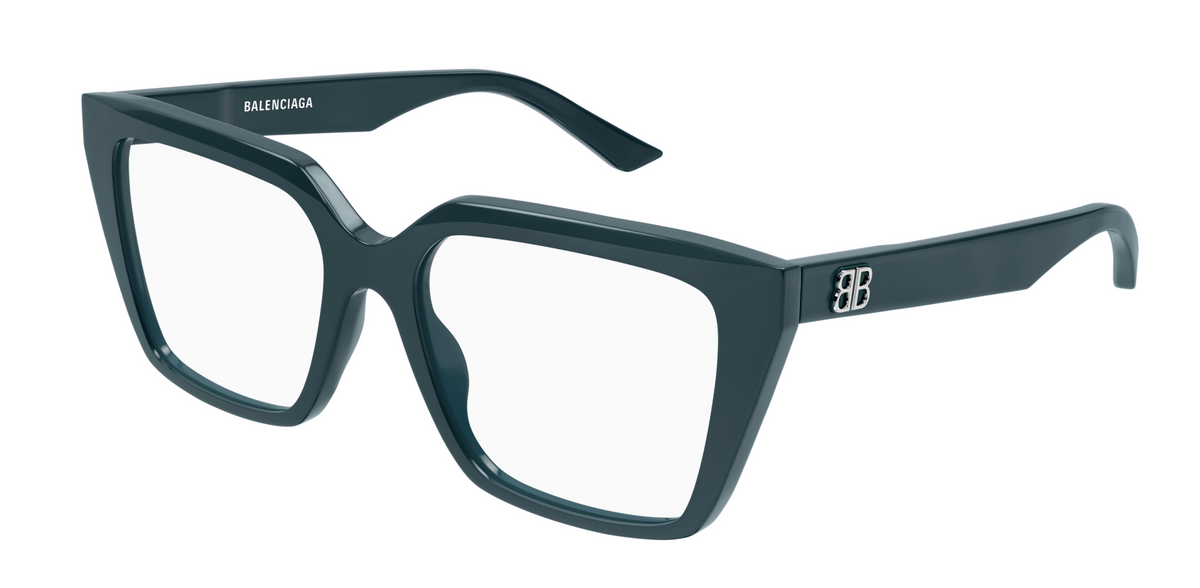 Lunettes de vue Balenciaga Everyday BB0130O - Bleu (015)