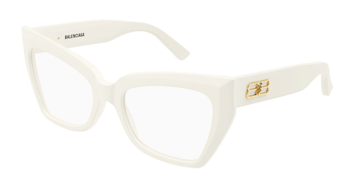 Lunettes de vue Balenciaga Everyday BB0275O - Blanc