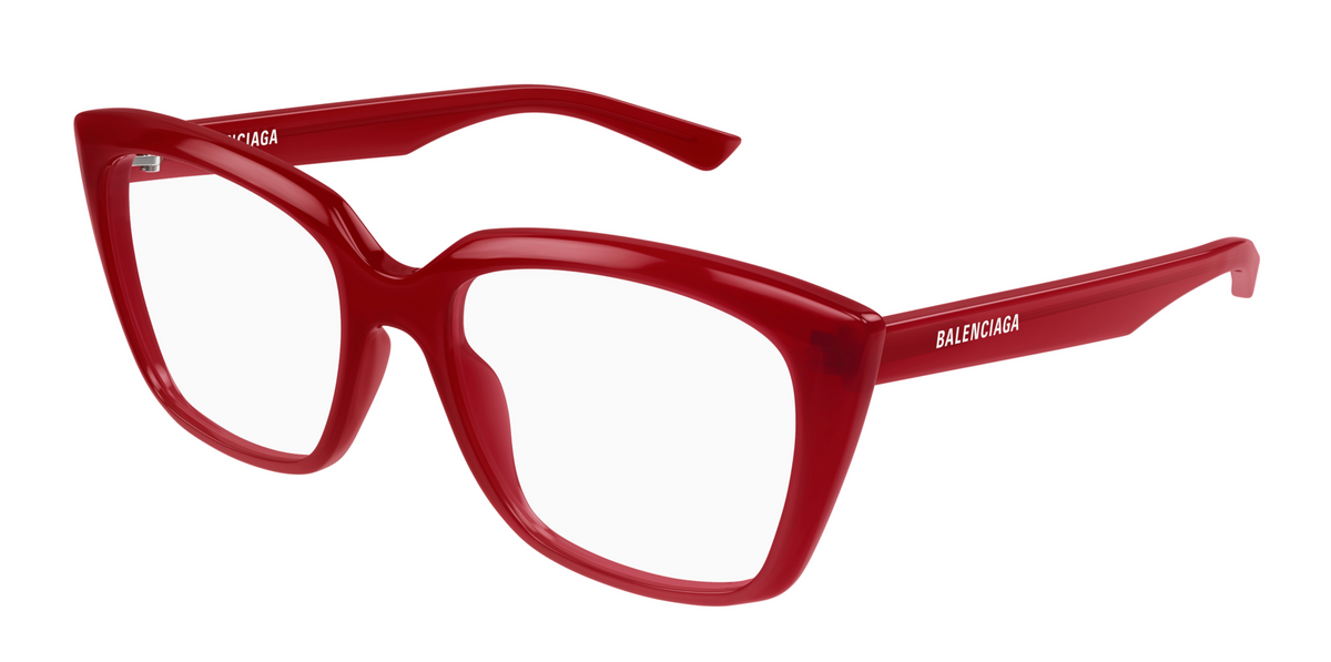 Lunettes de vue Balenciaga Everyday BB0062O - Rouge