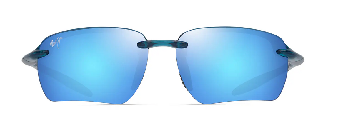 Lunettes de soleil Maui Jim Ho’okipa Ultra G Af – coloris Bleu transparent brillant
