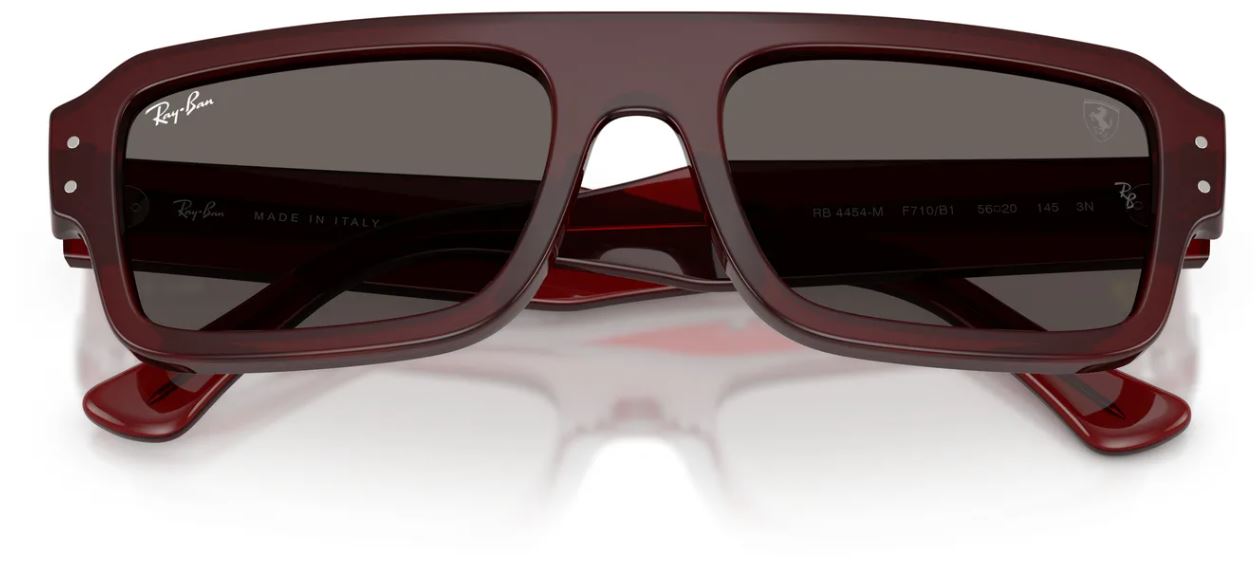 Lunettes de soleil Ray-Ban RB4454M Rouge