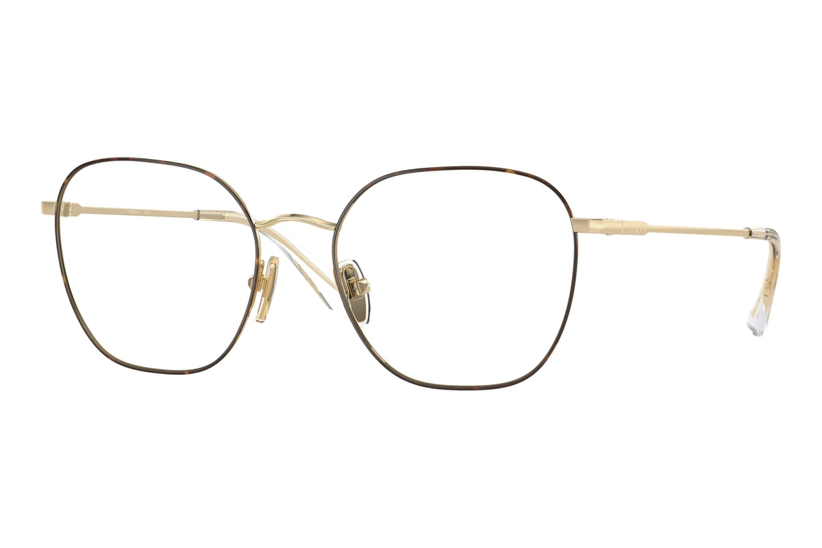 Lunettes Vogue Eyewear 0VO4178 Havana Or pâle (5078) - FrenchOptic