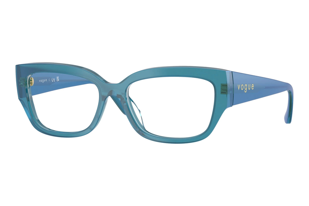 Lunettes Vogue Eyewear 0VO5639U Bleu perle transparent (3237) - FrenchOptic