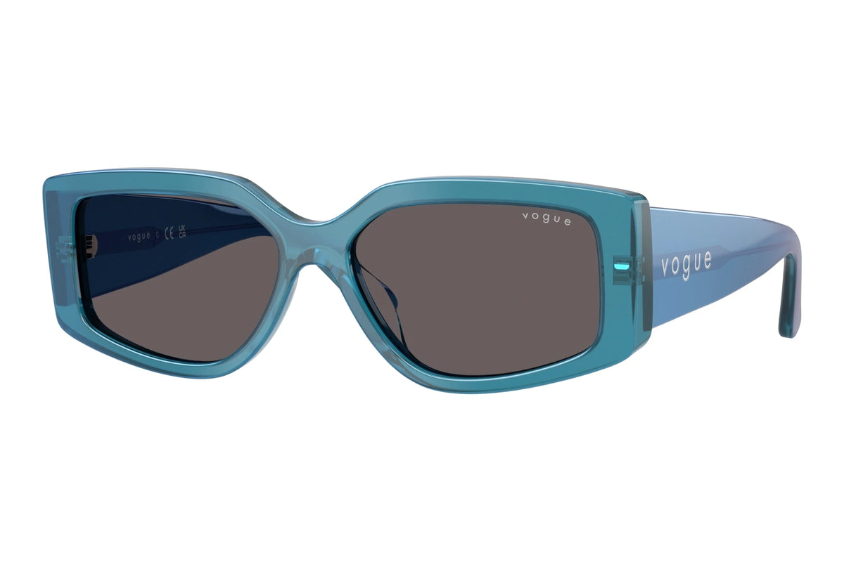 Lunettes Vogue Eyewear 0VO5642SU Bleu perle transparent (323787) - FrenchOptic