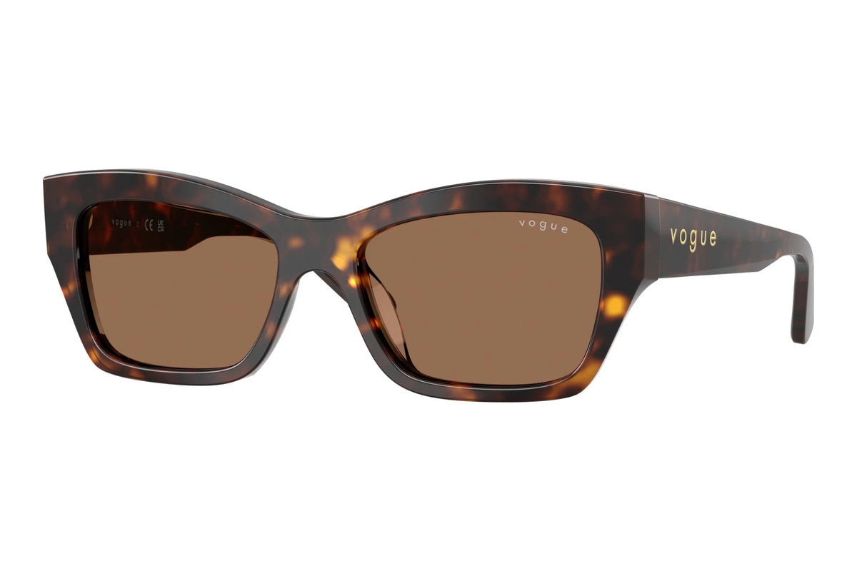 Lunettes Vogue Eyewear 0VO5658SU Havana foncé (W65673) - FrenchOptic