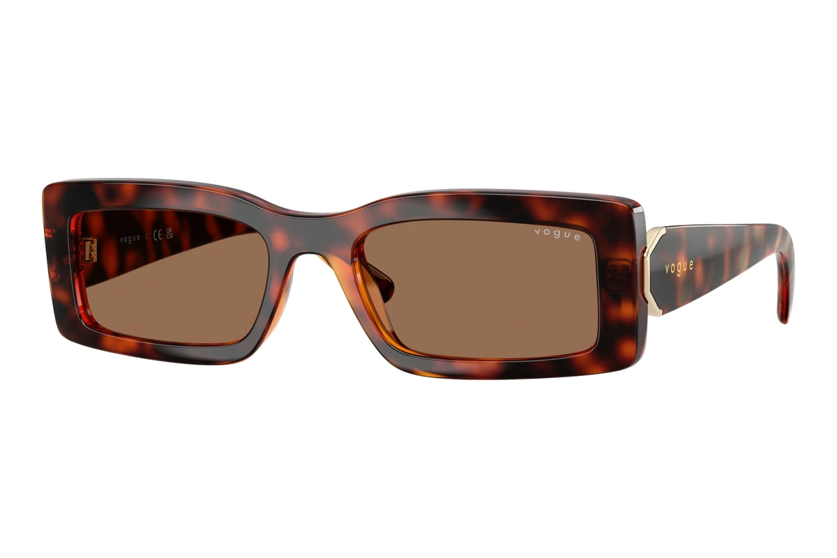 Lunettes Vogue Eyewear 0VO5674S Havana foncé (W65673) - FrenchOptic