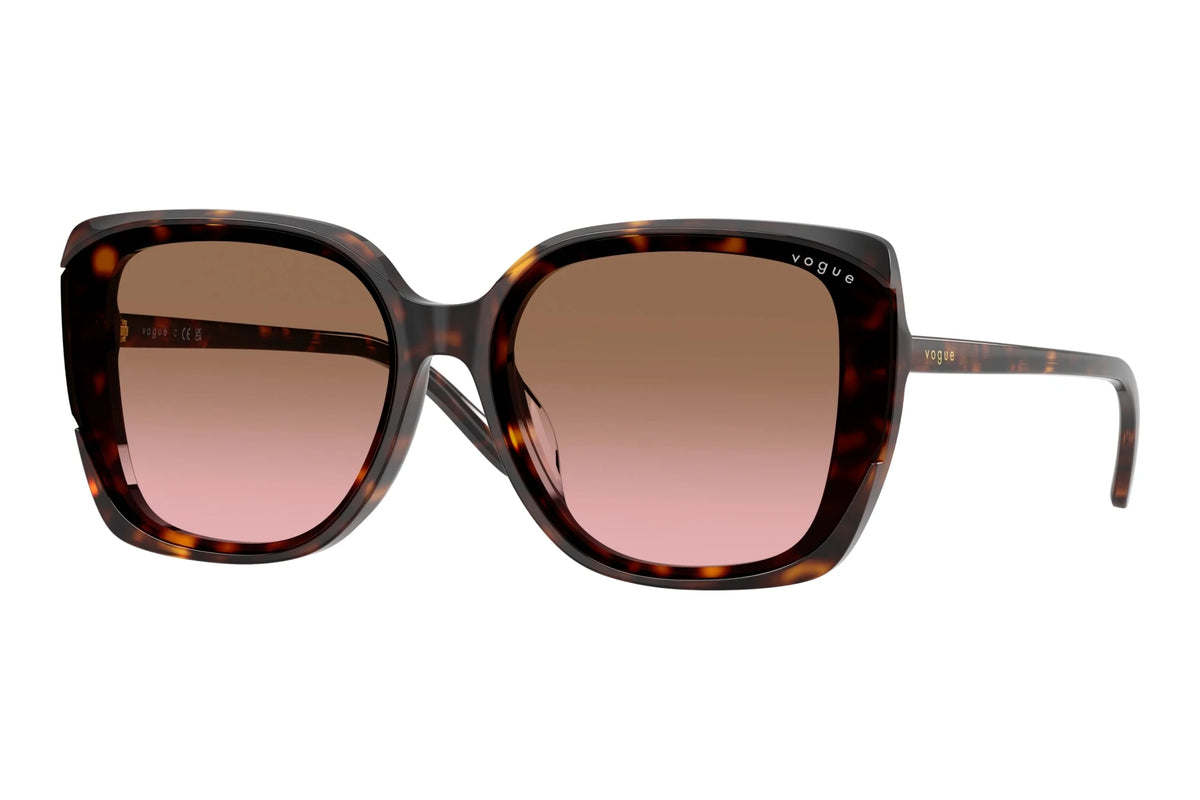 Lunettes Vogue Eyewear 0VO5684SD Havana foncé (W65614) - FrenchOptic