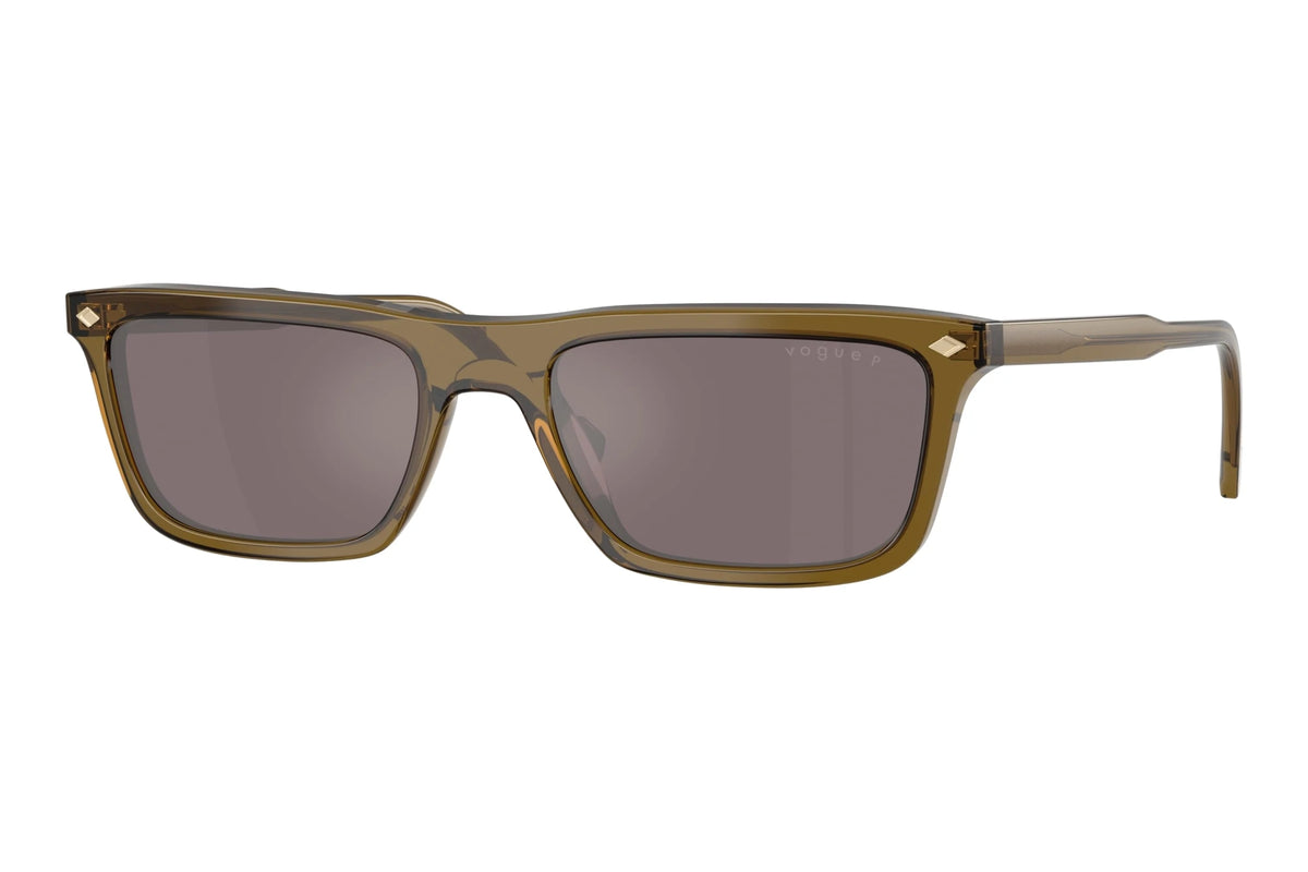 Lunettes Vogue Eyewear 0VO5687S Vert Olive Transparent (3260LB) - FrenchOptic