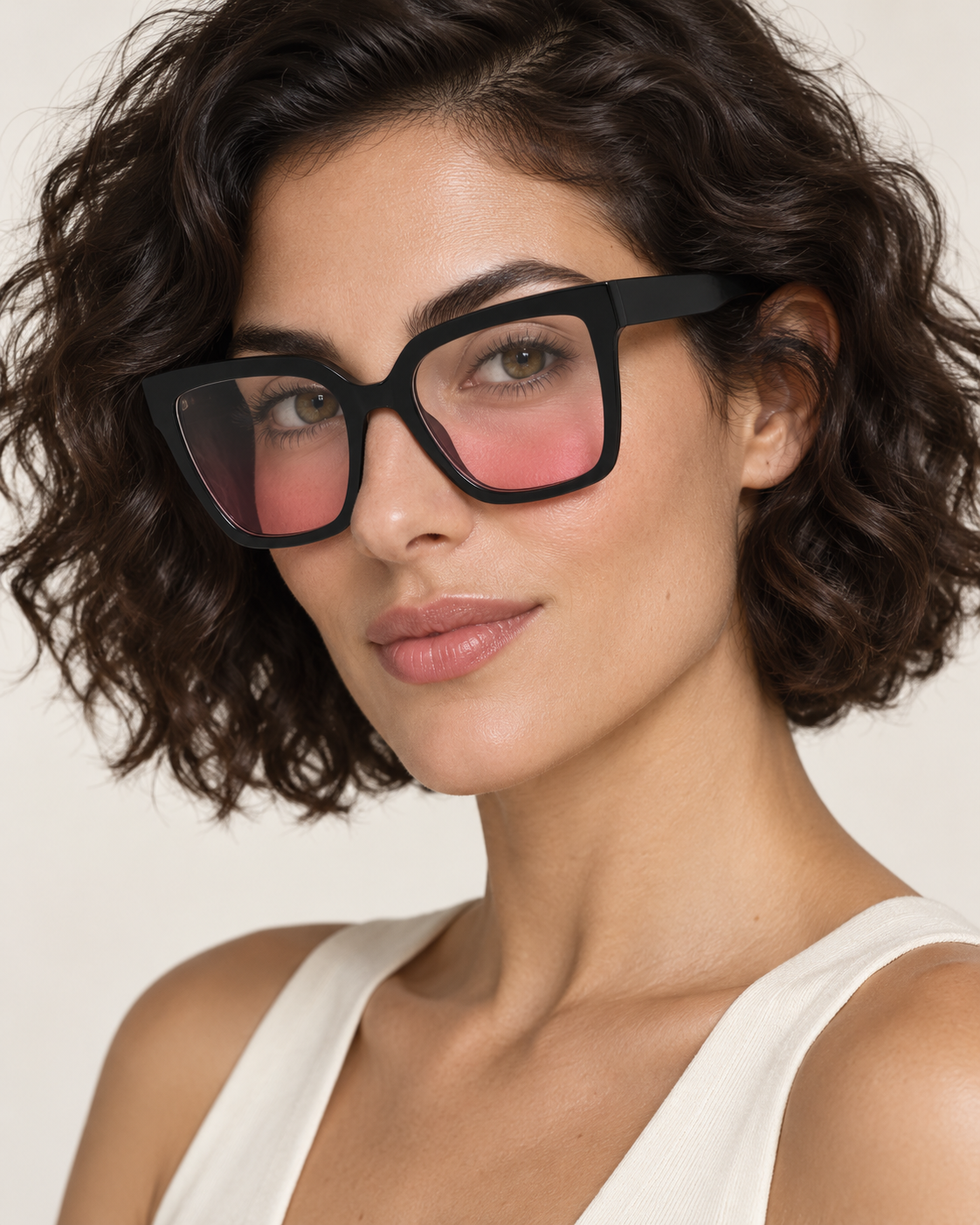 Blush black – effet blush porté par un modèle virtuel