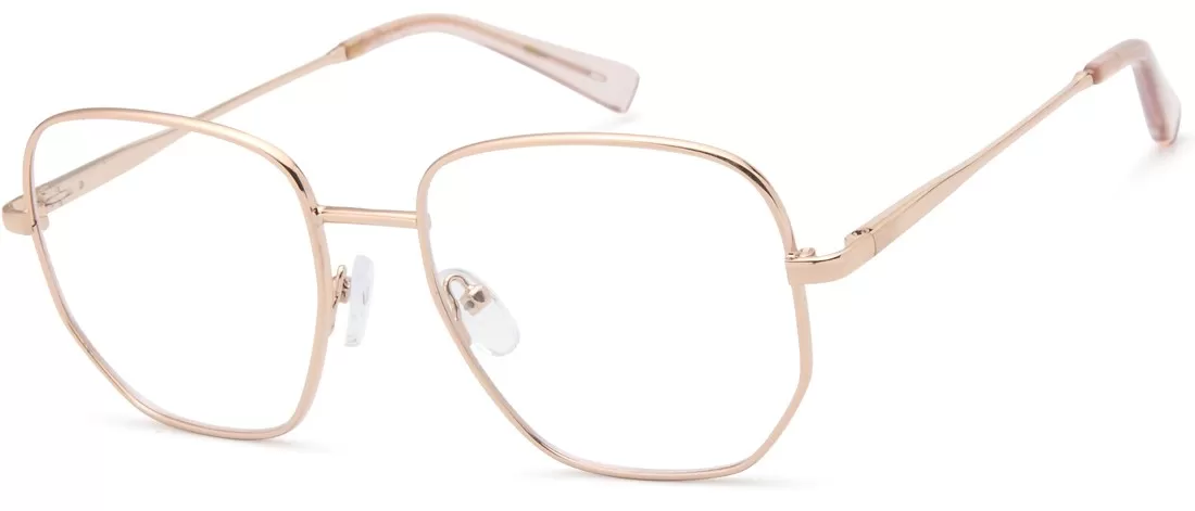 La French Collection – Stella – lunettes femme métal or rose