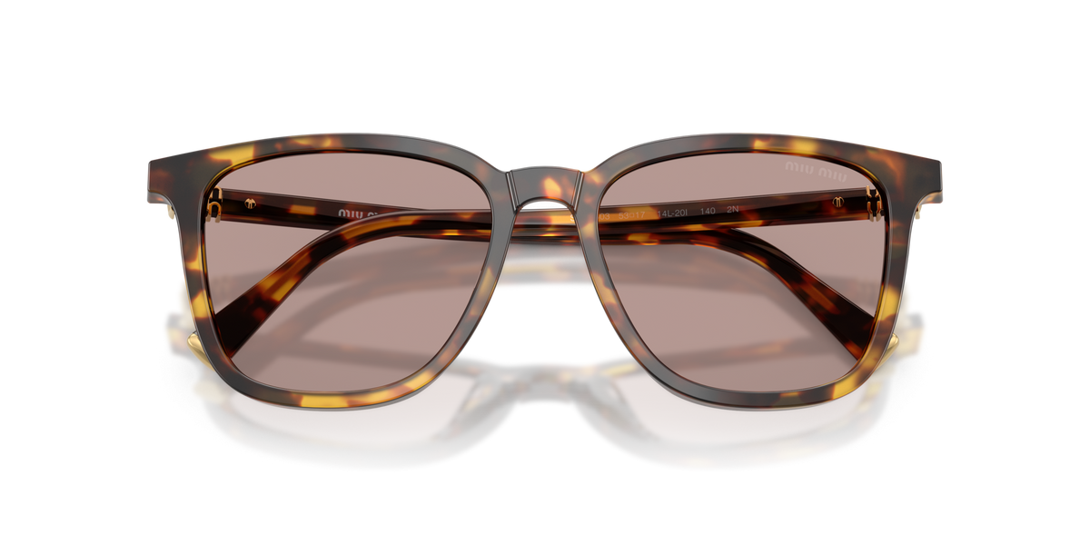 Miu Miu MU B03S – Havana Miel 14L20I – vue 3