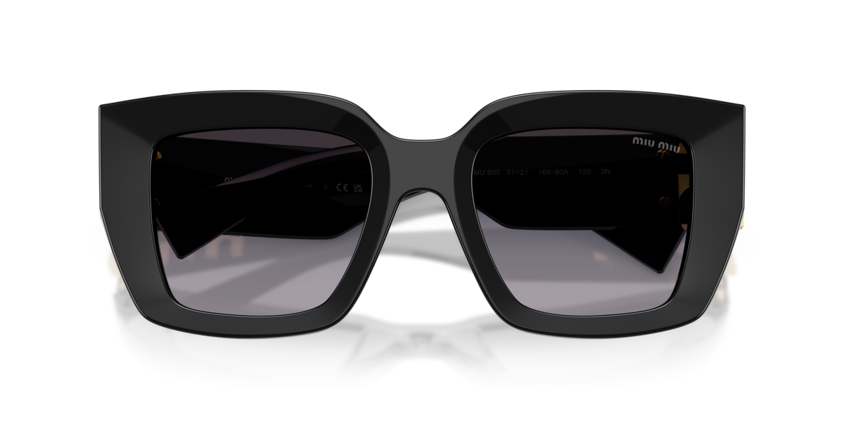 Miu Miu MU B05S – Noir 16K90A – vue 3